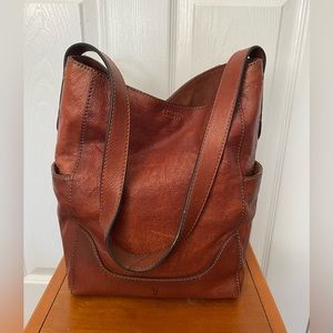 Frye leather purse